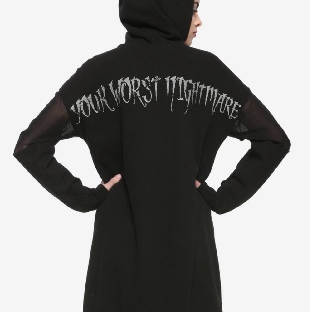 Disney Tim Burtons Nightmare Before‎ Christmas Oogie Boogie Glow Hoodie Dress